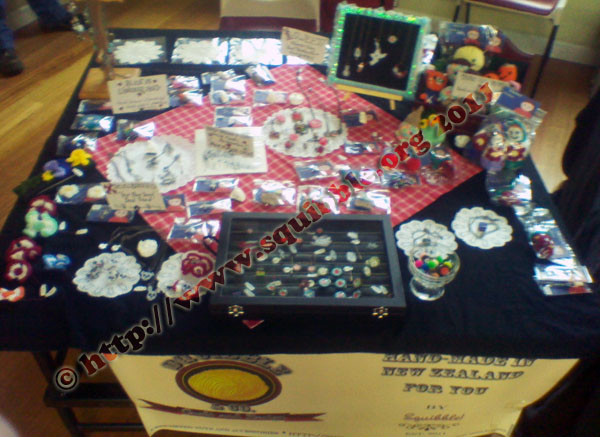 My Table at the Art Thorn Markets October 2011